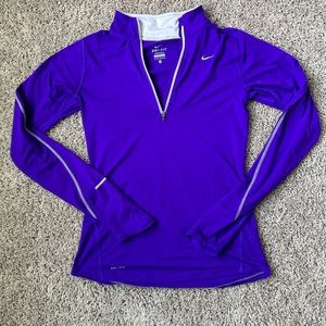 Nike Womens Quarter Zip Long Sleeve